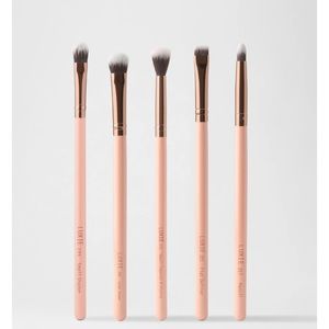 Luxie Eyeconic (Eye) Brush Set- Rose Gold